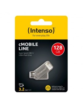 Intenso Pendrive 128GB cMobile Line USB 3.2, Silver EU (3536491)