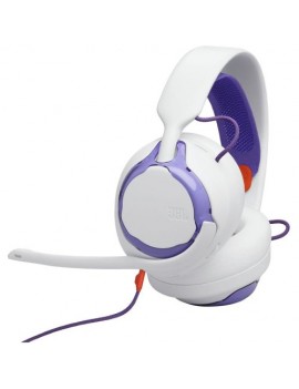 JBL Quantum 250 Headphone Wired Gaming Headset with Microphone, White EU