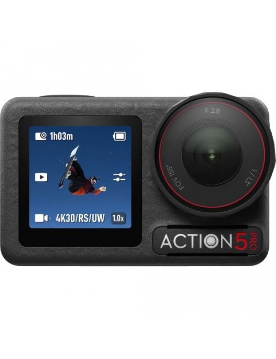 DJI Osmo Action 5 Pro Standard Combo Action Camera 12 MPx 4k 120fps Black EU (CP.OS.00000349.01)