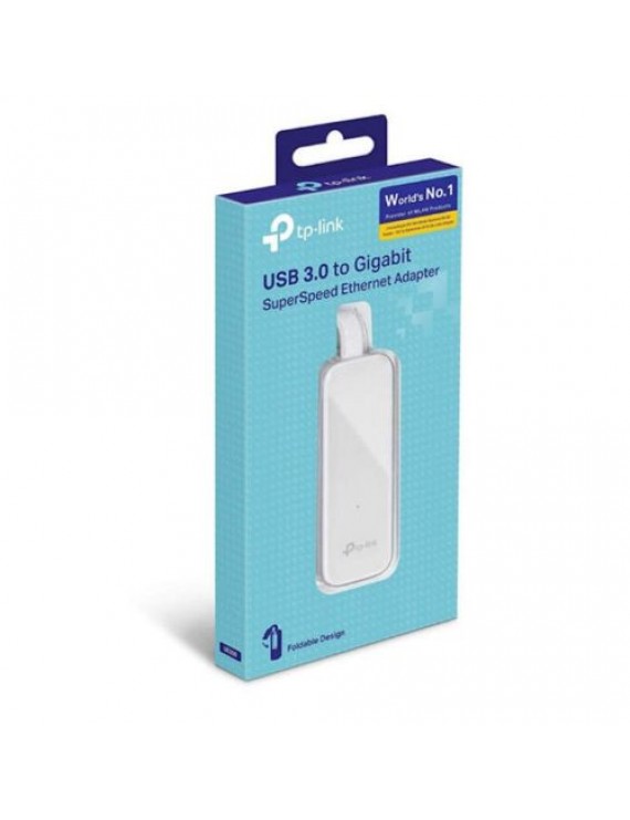 TP-Link Network Adapter Cable UE300 USB 3.0 to Ethernet RJ45, 1000Mb/s, White EU
