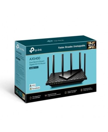 TP-Link Wi-Fi Router Archer AX73 AX5400, 5400Mbps, LAN/WAN, 802.11ac, Wi-Fi 6, Black EU