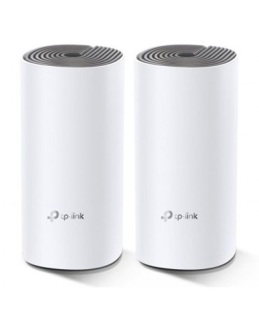 TP-Link Wi-Fi Router Deco E4 AC1200 (2pack), 1200Mbps, LAN/WAN, 802.11ac, White EU