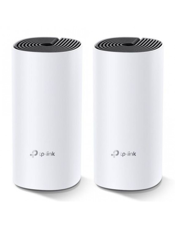 TP-Link Wi-Fi Router Deco M4 AC1200 (2pack), Mesh System, 1200Mbps, LAN/WAN, 802.11ac, White EU