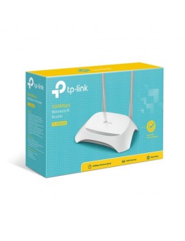 TP-Link Wi-Fi Router TL-WR840N, 300Mbps, LAN/WAN, 802.11n, White EU