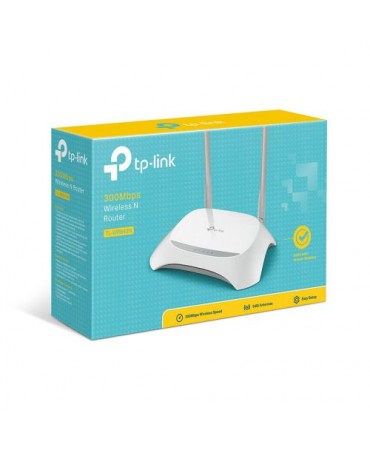 TP-Link Wi-Fi Router TL-WR840N, 300Mbps, LAN/WAN, 802.11n, White EU