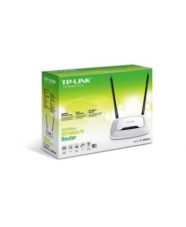 TP-Link Wi-Fi Router TL-WR841N, 300Mbps, LAN/WAN, 802.11n, White EU