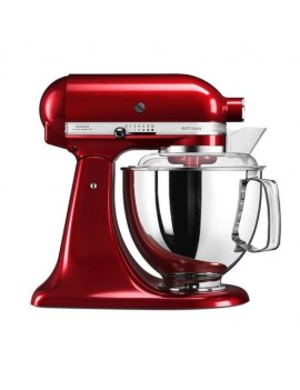 KitchenAid Artisian Food Processor 4.8, 300W, 10 Speed, Candy Apple Red EU 5KSM175PSECA
