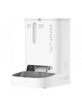 Petkit Yumshare Dual-Hopper Wireless Smart Pet Feeder 5L with Camera White EU
