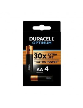 DURACELL Battery (LR6) C Alkaline Optimum (2 batteries/ blister) 1.5V
