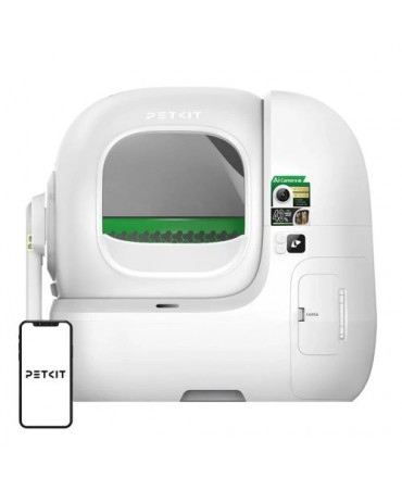 Petkit Purobot Max PRO 2 Intelligent Self-Cleaning Cat Litter Box with AI Camera White EU - ONLY BOX DAMAGE