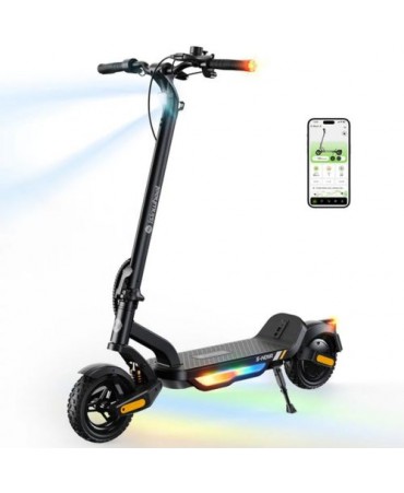 isinwheel S Nova Premium Electric Scooter 36v, 7,8Ah, 600W, 30km Range, Gray EU