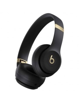 Beats Solo 4 Wireless Headphones Matte Black/ Gold MC2L4