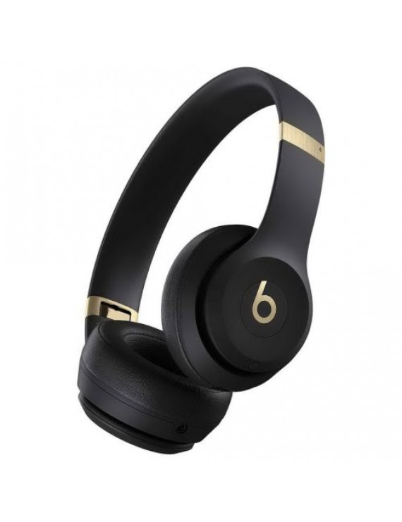 Beats Solo 4 Wireless Headphones Matte Black/ Gold MC2L4