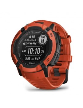 Garmin Instinct 2X Solar Smart Watch 50mm, GPS, 10ATM, Flame Red EU