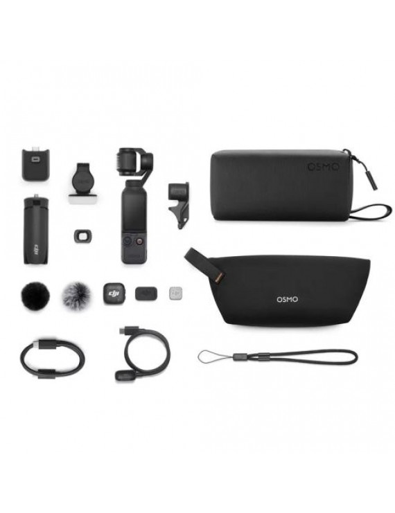 DJI Action Camera Osmo Pocket 4 Creator Combo Black EU (CP.OS.00000544.03)