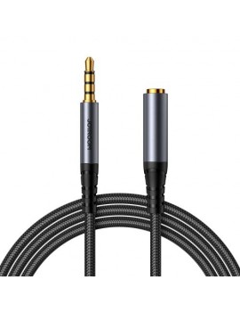 Joyroom Audio Cable Stereo, 3.5 mm Mini Jack, 1.2m, Black (SY-A09)