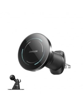 Joyroom Car Mount Magnetic Wireless Charger (Air Outlet/ Dashboard Version) 4.7 - 7.0 inch, PD 15W, MagSafe, Black (JR-ZS502)