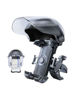 Joyroom Mount Bike/Scooter Smart Phone Holder (4.7 - 7,0 inch), with Sun Visor,Black (JR-ZS526)