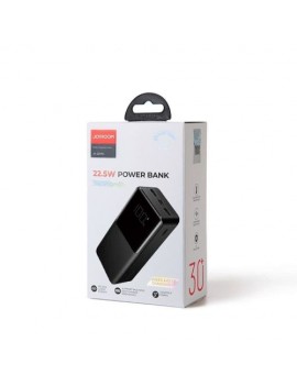Joyroom Power Bank with Digital Display C+U+U, PD 22.5W, 30000 mAh, Black (JR-QP193)