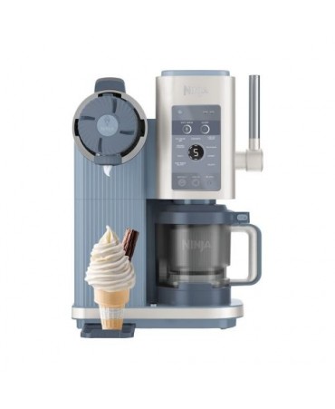 Ninja Creami Scoop & Swirl 13-in-1 Ice Cream and Slush Maker 0.48L Blue EU NC702EU