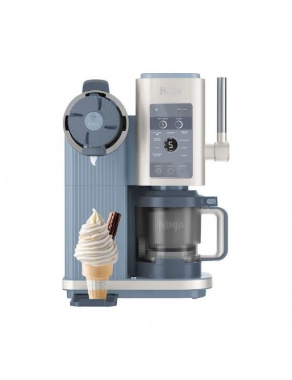 Ninja Creami Scoop & Swirl 13-in-1 Ice Cream and Slush Maker 0.48L Blue EU NC702EU