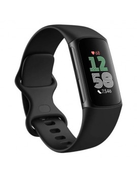 FitBit Charge 6 Advanced Fitness and Health Tracker, Obsidian EU