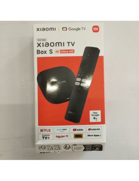 [Outlet Grade A] Xiaomi Mi TV Box S (3rd Gen) 4K Black EU PFJ4191EU