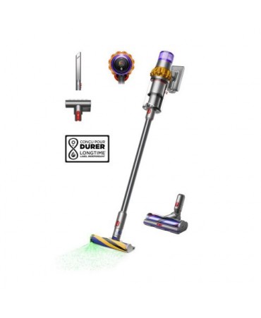 Dyson V15 Detect Absolute (2026) Cordless Vacuum Clener Satin Nickel / Gloss Nickel EU 494719-01