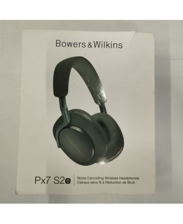[Outlet Grade B] Bowers & Wilkins Px7 S2e Bluetooth Over-Ear Headphones, BT 5.2, NC, Forest Green EU