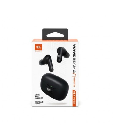 JBL Wave Beam 2 TWS Bluetooth Wireless In-Ear Earbuds Black EU