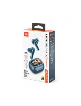 JBL Live Beam 3 TWS Bluetooth Wireless In-Ear Earbuds Blue EU