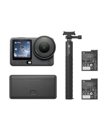 DJI Action Camera Osmo Action 6 Enchanced Combo 40 MPx 4k 120fps Black EU (CP.OS.00000505.02)