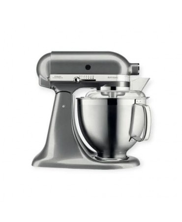 KitchenAid Artisian Food Processor 4.8, 300W, 10 Speed, Medallion Silver EU 5KSM175PSEMS - ONLY BOX DAMAGE