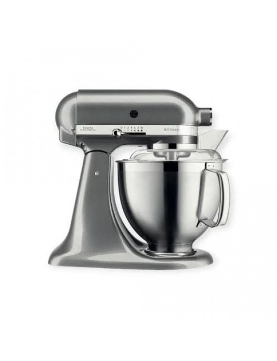 KitchenAid Artisian Food Processor 4.8, 300W, 10 Speed, Medallion Silver EU 5KSM175PSEMS - ONLY BOX DAMAGE