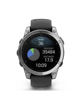 Garmin Fenix E Smart Watch 47mm, GPS, Stainless Steelr with Black Silicone Band EU Garmin Fenix E Smart Watch 47mm, GPS, Stainless Steelr with Black Silicone Band EU