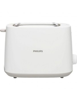Philips Toaster Daily Collection, HD2581/00, 830W, White EU