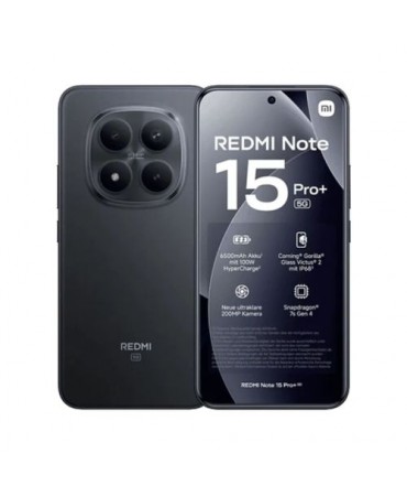 Xiaomi Redmi Note 15 Pro+ 5G 8GB RAM 256GB With Charger Black EU MZB0MI4EU