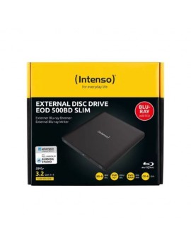 Intenso External Slim Blu-ray Writer EOD 500BD Black EU (5401500)