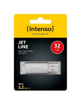 Intenso Pendrive 32GB Jet Line USB 3.2, Silver EU (3541480)