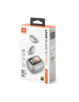 JBL Live Buds 3 TWS Bluetooth Wireless In-Ear Earbuds Silver EU