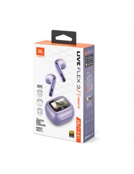 JBL Live Flex 3 TWS Bluetooth Wireless In-Ear Earbuds Purple EU