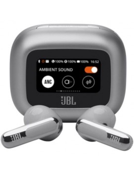 JBL Live Flex 3 TWS Bluetooth Wireless In-Ear Earbuds Silver EU