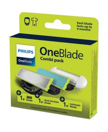 Philips Shaver OneBlade Replacement Blades (3 types) QP936/50 EU