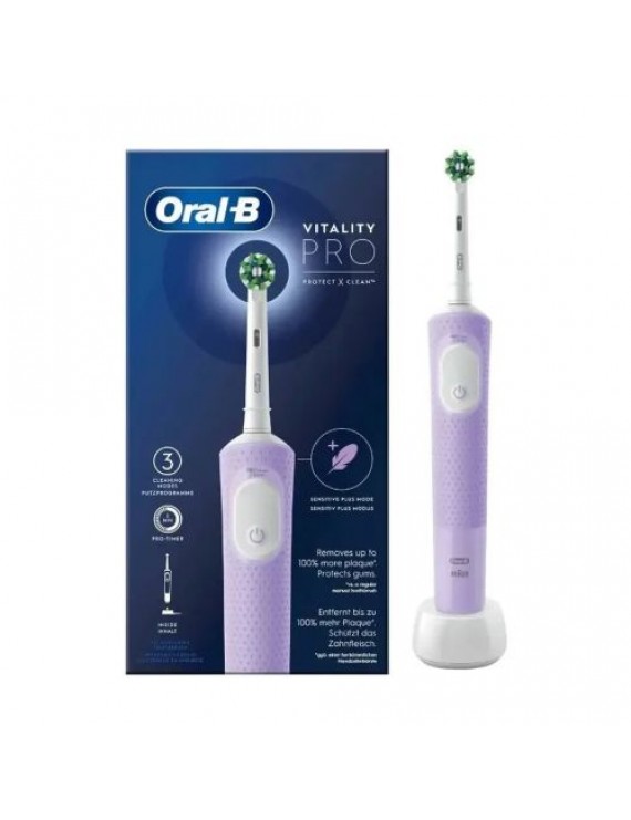 Oral-B Electric Toothbrush Vitality Pro D103 Lilac EU - ONLY BOX DAMAGE