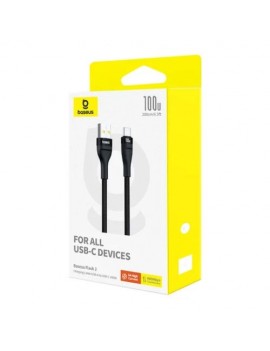 Baseus Cable USB-A - Type-C Flash 2 480mb/s, 100W, 2m, Black (P10311804111-01)