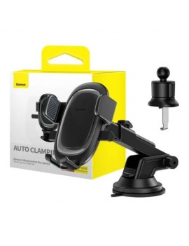 Baseus Car Mount UltraControl Pro Clamp holder (Air outlet and Dashboard Version) Black (C40351600113-00)