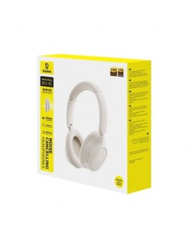 Baseus Earphone Bluetooth BH1 TWS, BT5.5 In-Earbuds with NC, White (A0203702)