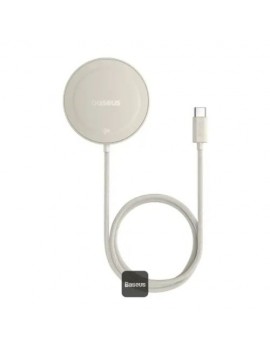 Baseus Wireless Charger Simple Mini4 Magnetic Qi2 15W with Built-in Type-C Cable, Gold (P10273300G21-00)
