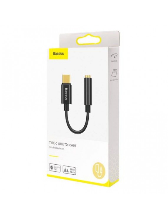 Baseus Converter L54 Type-C Male to 3.5mm Female Adapter Black (CATL54-01)