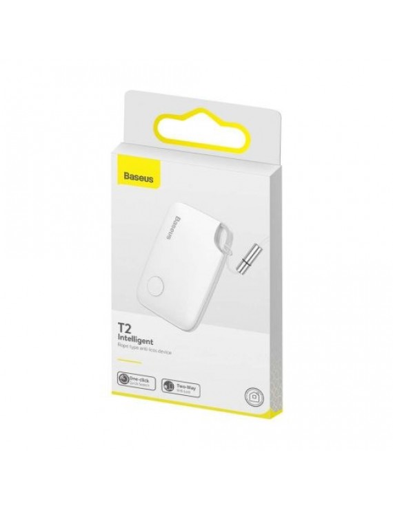 Baseus Home Intelligent T2 keychain mini wireless key and other object finder white (ZLFDQT2-02)